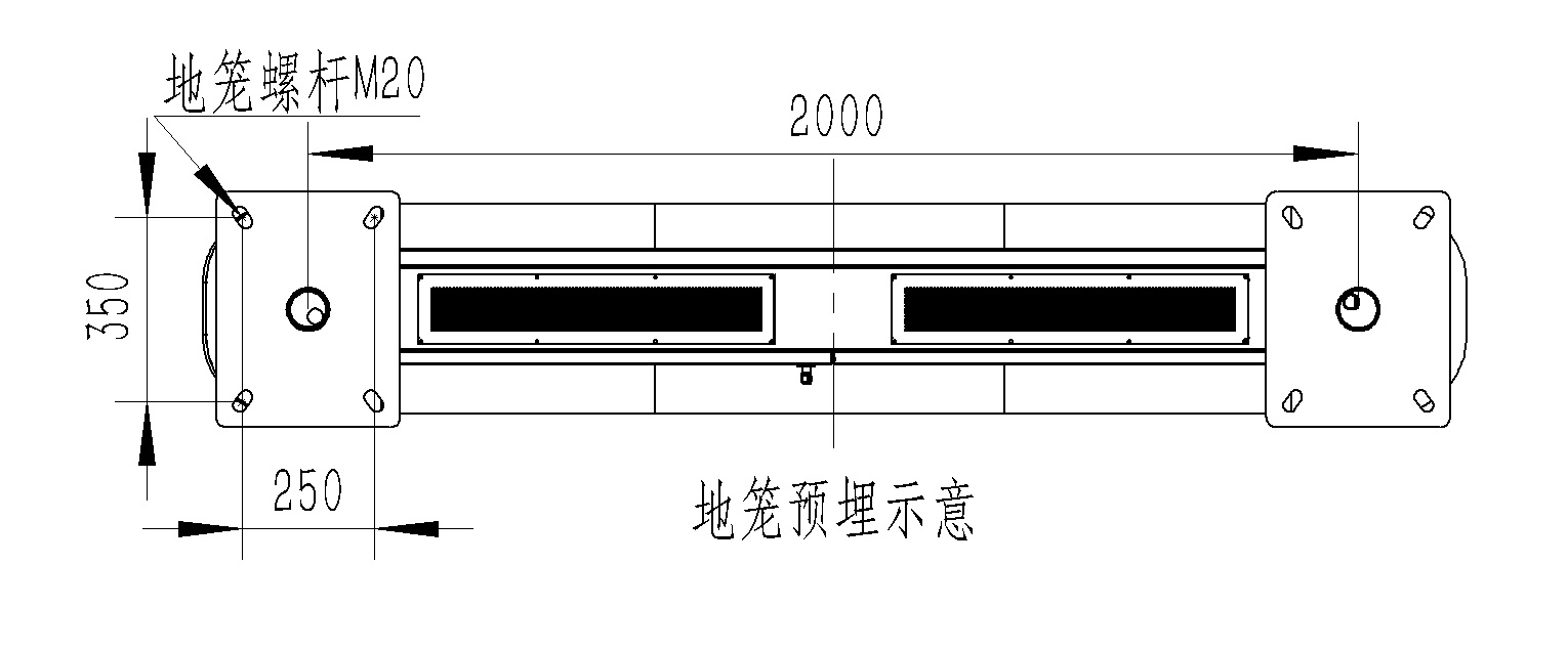 負(fù)氧離子監(jiān)測站地籠尺寸圖