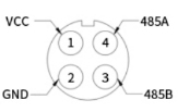 氣象環(huán)境監(jiān)測(cè)傳感器接線定義圖