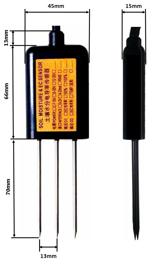 土壤水分溫度電導(dǎo)率傳感器